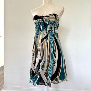 Vintage Express strapless dress